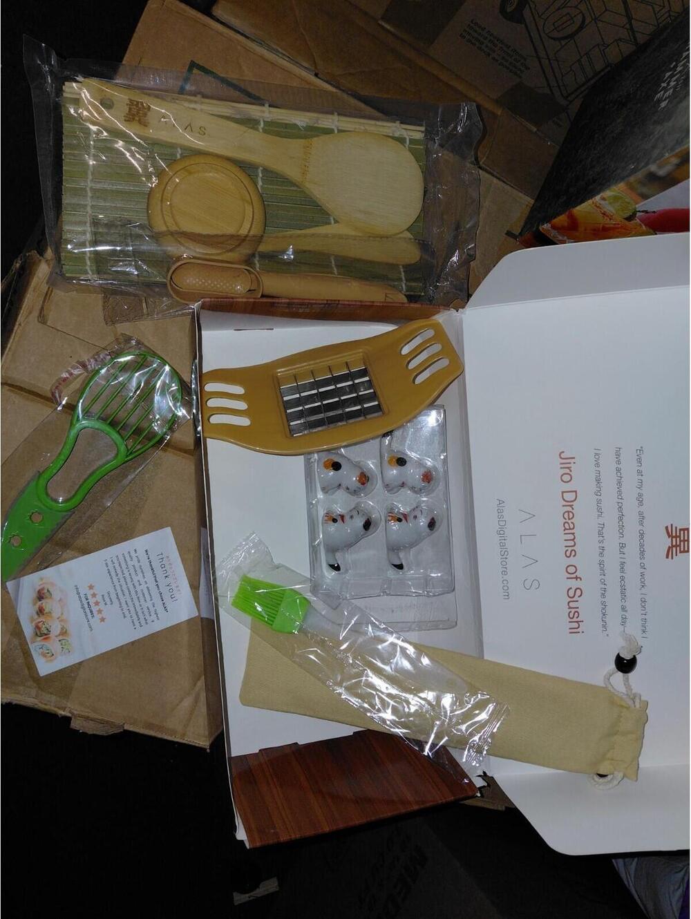 Sushi bamboo sushi making set